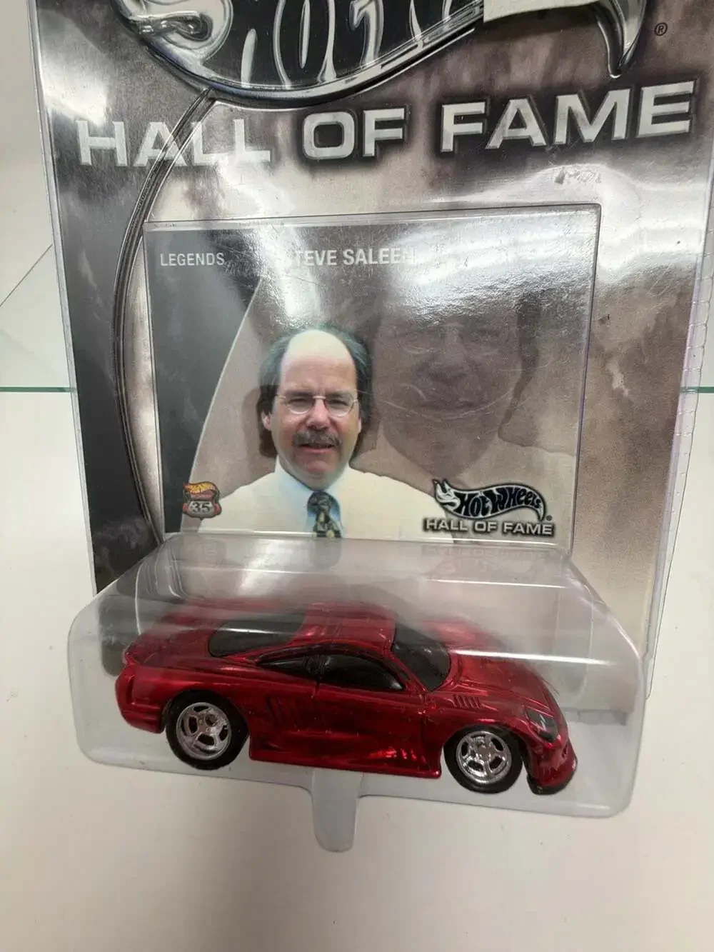 Hot Wheels Hall of Fame Steve Saleen Saleen S7 Red Diecast